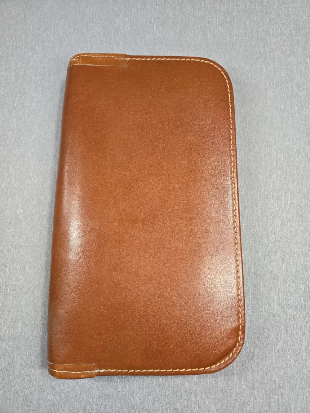 Vintage Carlton Leather Accordion Multi-Pocket Wallet Clutch Made in USA